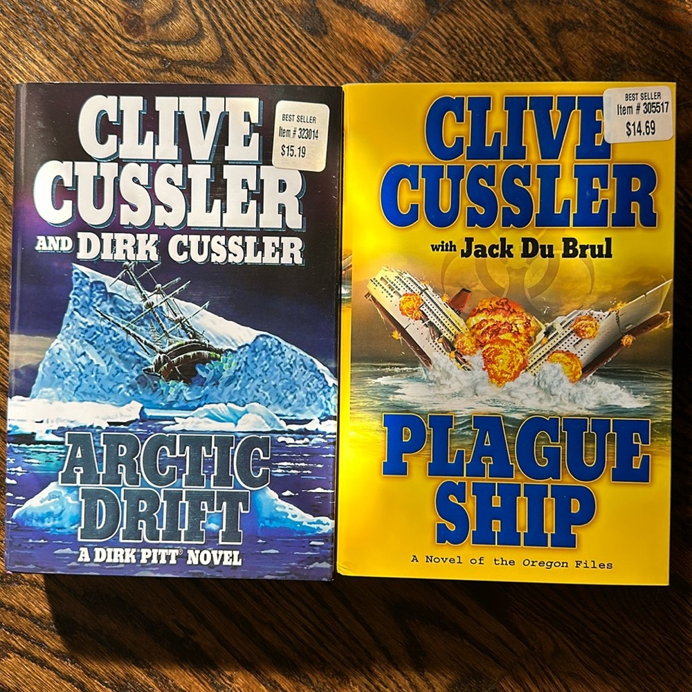 Clive Cussler Book Bundle